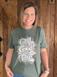 “God is Good All the Time Tee – Comfort + Encouragement in One Shirt”