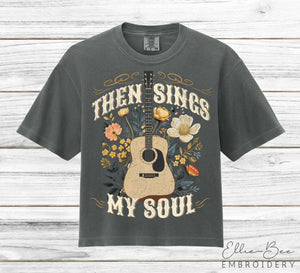 Then Sings my Soul Women's Boxy Crop Tee