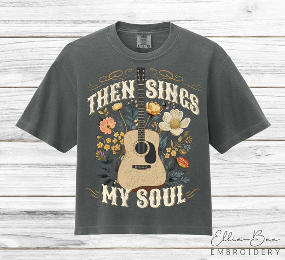 Then Sings my Soul Women's Boxy Crop Tee