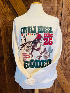 Jingle Horse Rodeo Crewneck